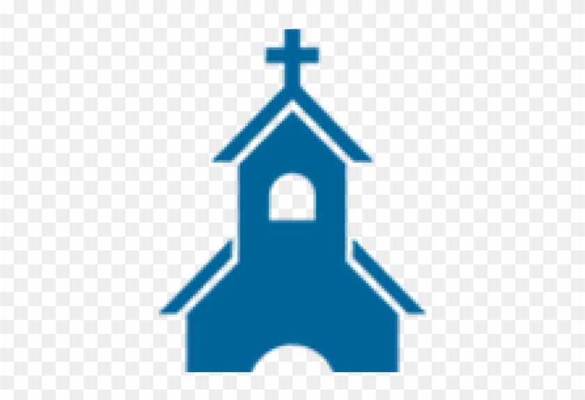 Holy Family Church Dagenham - Church Icon Blue #436207
