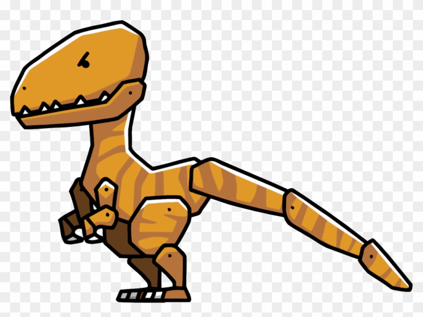 Velociraptor - Scribblenauts Dinosaur Png #436222