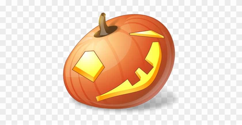 Pumpkin Halloween Emoji Sticker - Halloween #436243