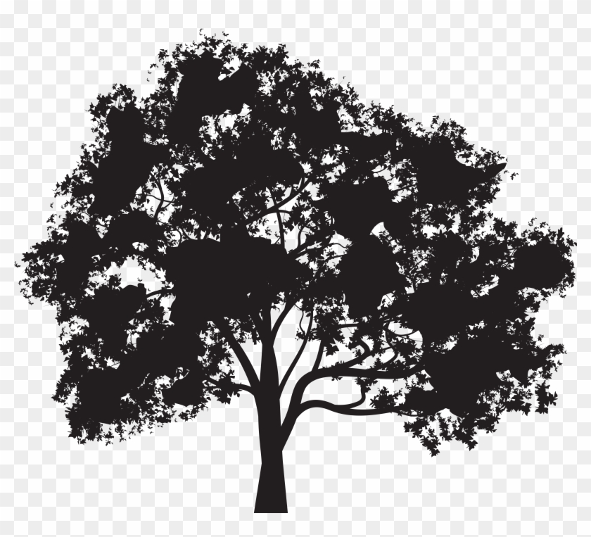 Tree Silhouette Png Clip Art Image - Tree Silhouette Png Clip Art Image #436264