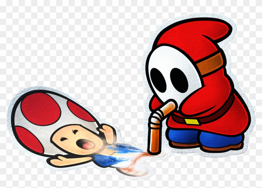 There's Official Art - Paper Mario Color Splash Toad #436299
