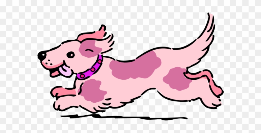 Running Dog Clip Art - Animals Move Fast Clipart #436317