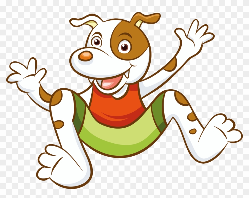 Happy Dog Clipart 20, - Puppy Baby Book Scrapbook And Journal: Puppy First #436360