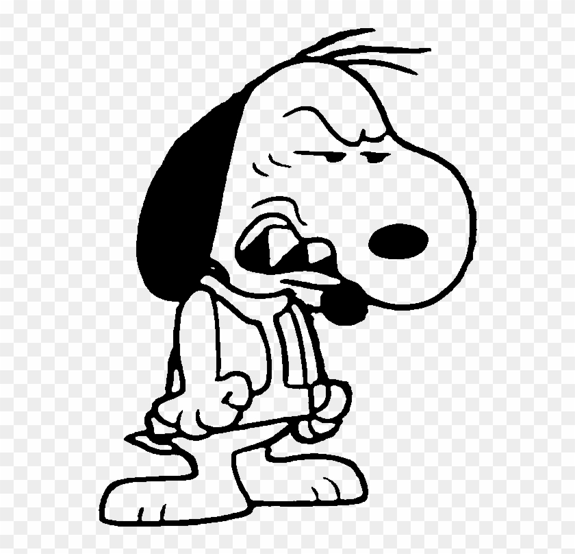 Mad Dog Snoopy By Bradsnoopy97 On Deviantart - Mad Snoopy #436369
