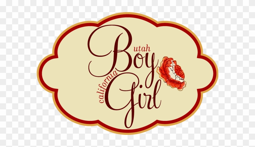 Utah Boy California Girl - Design With Vinyl Rad 609 1 Beautiful Sign Kids Girl #436409
