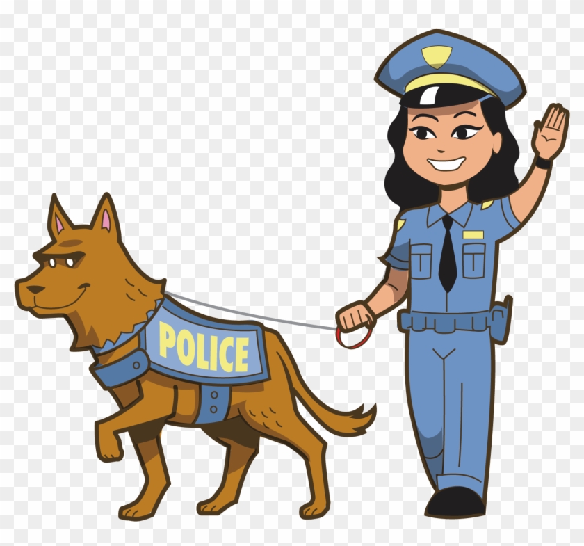 Police Officer Royalty-free Clip Art - Cartoon Police Woman Officer #436548