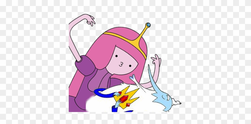 adventure time finn and princess bubblegum kiss on the lips