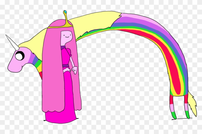 Pb And Lady Rainicorn By Cerberusvortex - Lady Rainicorn Adventure Time #436597