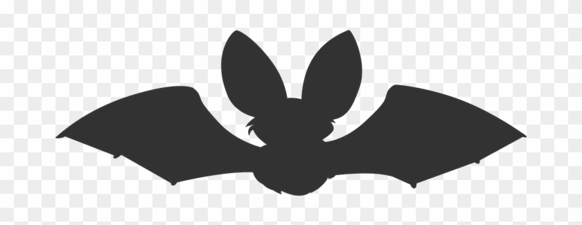 Bat Animal Dark Flying Night Scary Silhoue - Bat Favicon #436615