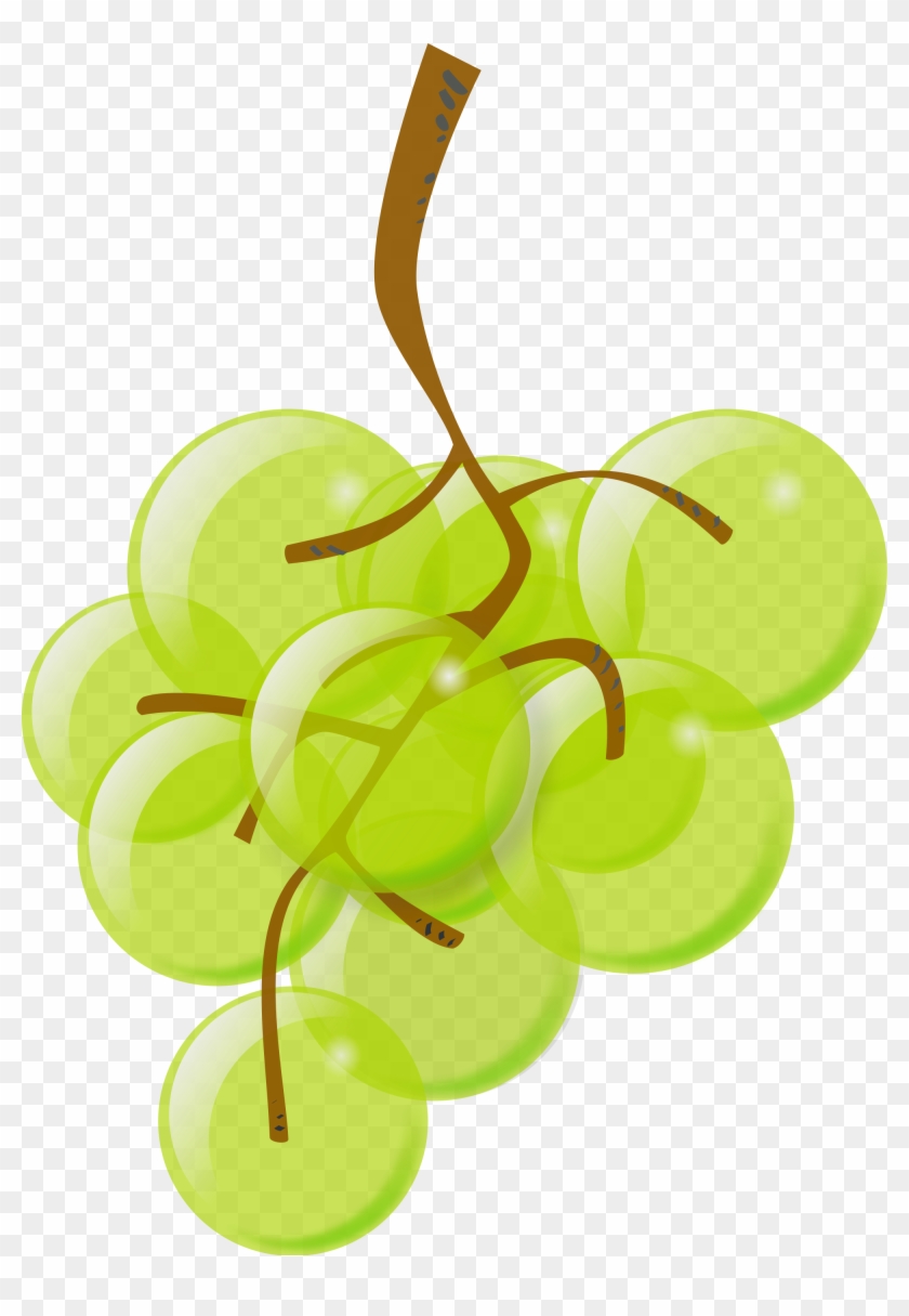 Green Grapes - Green Grapes Clipart #436621