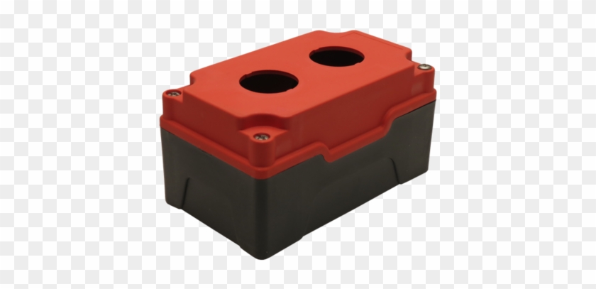 Red Push Button Box 2 Position 30mm Hole Size Counter - Litecycle Push Button Box, 2 Position, 22mm, Red - #436648