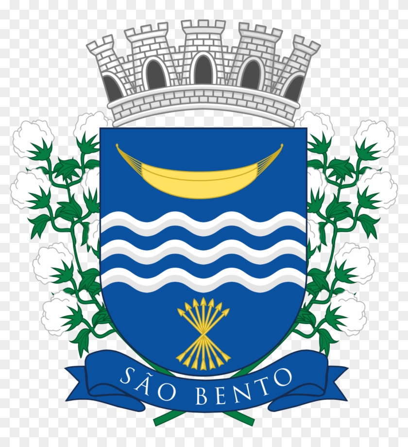 Brasão Oficial Do Município De São Bento - Prefeitura De São Paulo #436724