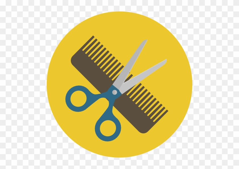 015-scissors - Hairdresser Png Icon #436762