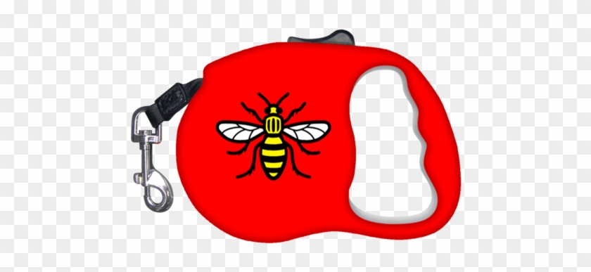 Manchester Bee Retractable Dog Leash - Rainbiow Pug #436816