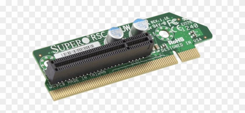 Rsc R1uw E8r Pcie X8 To Pcie X8 Riser Card - Supermicro Rsc R1uw-e8r - Pc #436874