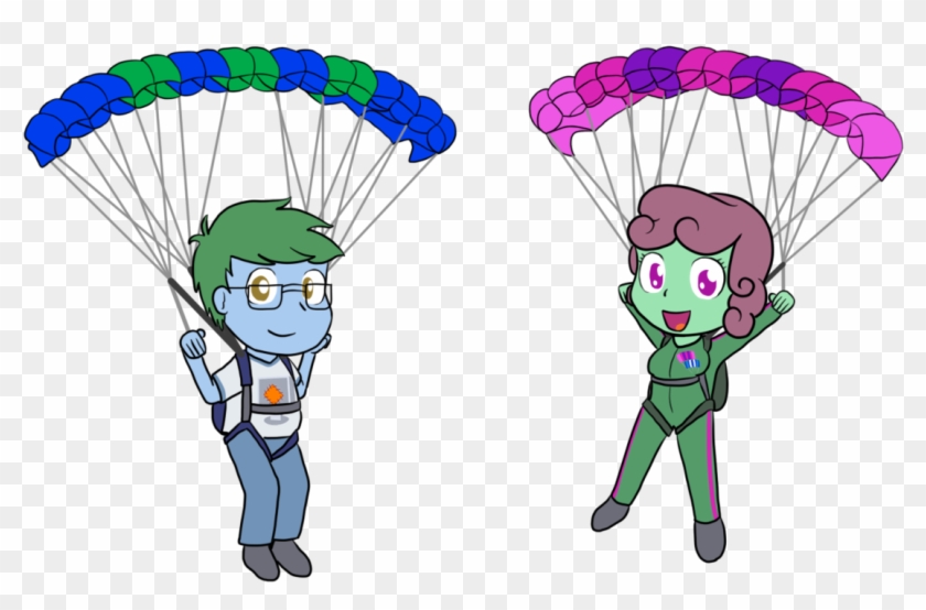 Canterlot High's Parachute Club By Phallen1 - Comics #436880