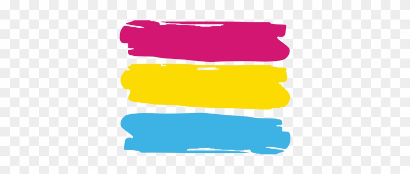 Pansexual Brush Strokes - Pansexuality #436947