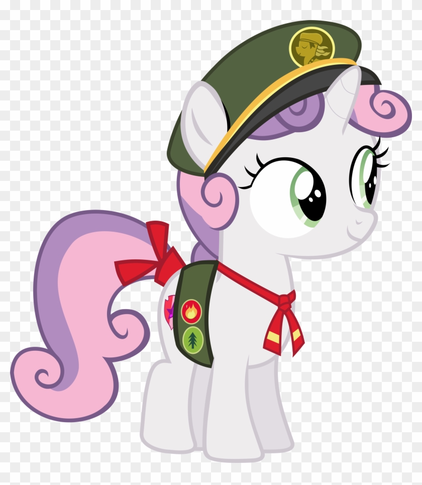 Sweetie Belle Scout By Pink1ejack Sweetie Belle Scout - My Little Pony: Friendship Is Magic #436977