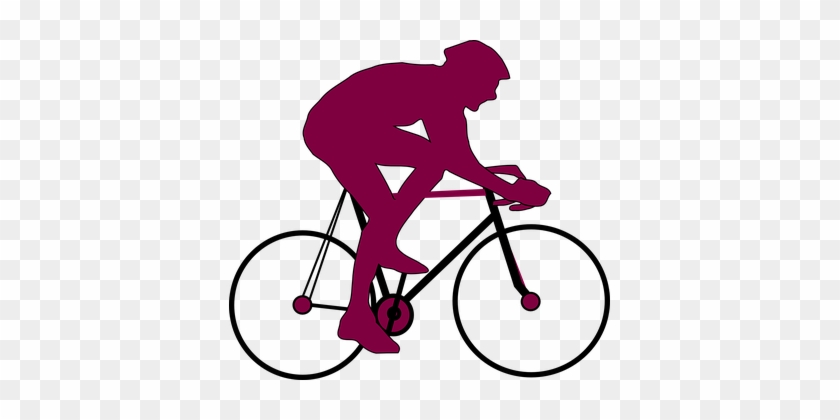 Bicycle Rider Cyclist Bike Sport Activity - Cyclist Icon #437045