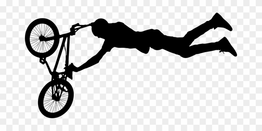 Athlete, Bicycle, Bike, Bmx, Boy, Male - Bmx Silhouette #437053