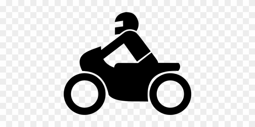Bike Motor Cycle Transportation Motorcycle - Motorcycle Icon #437076