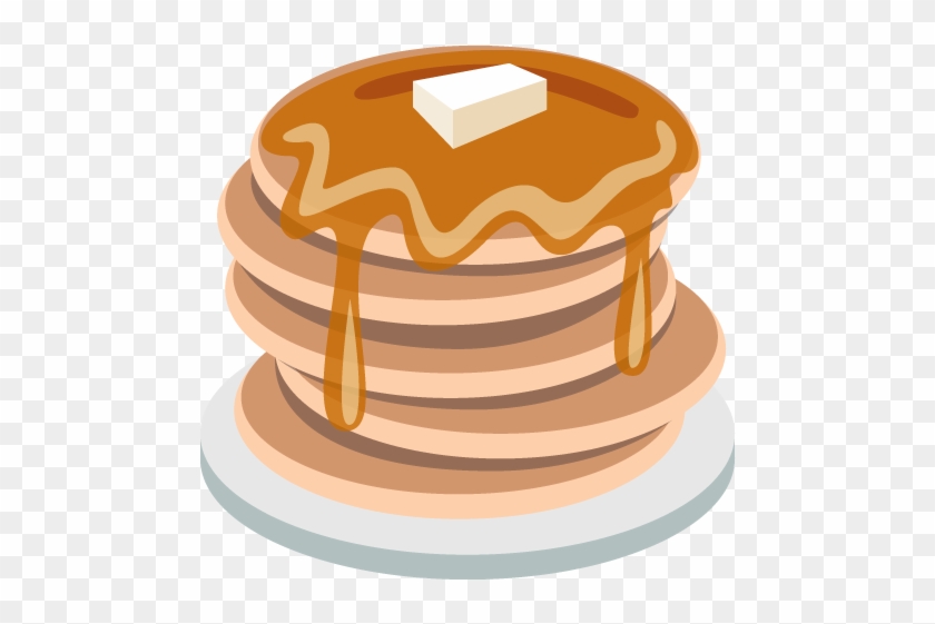 Pancakes Emoji Vector Icon - My Journal: Writing Emoji; Blank Lined Notebook #437090