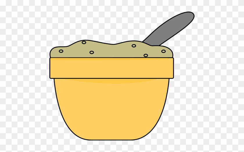 Oatmeal Clipart Bowl Spoon - Oatmeal Clipart Bowl Spoon #437099