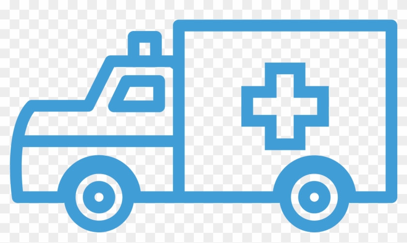 Health Insurance - Ambulance Line Icon #437136