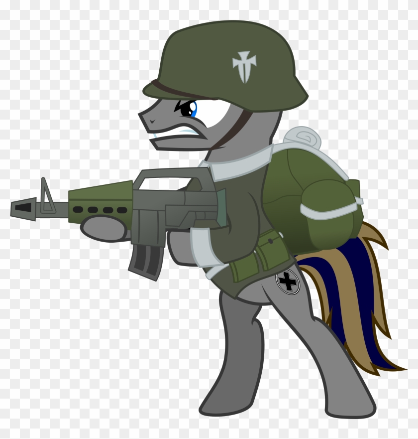 Germane Soldier By Bronyvagineer Germane Soldier By - Mlp German Pony Soldier #437141