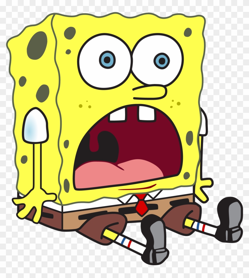 Spongebob - Surprised Spongebob Png #437168