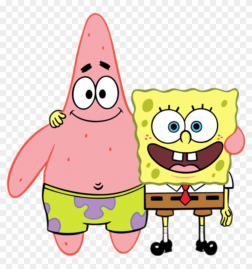 Spongebob And Patrick Render By Rafikafakhirart Spongebob - Spongebob Squarepants And Patrick #437216