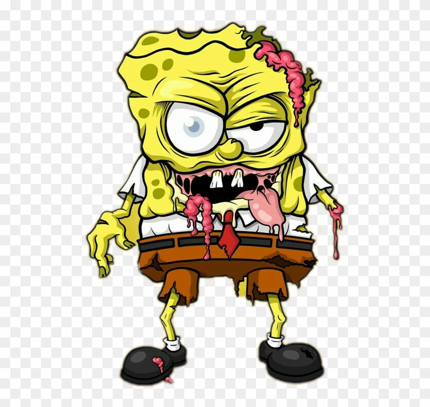 Report Abuse - Spongebob Zombie #437226