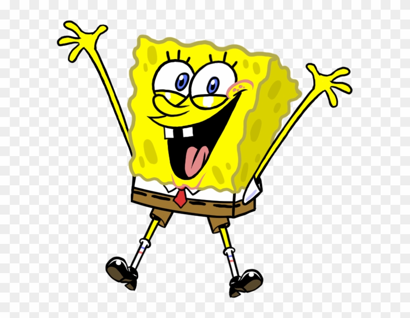 Spongebob 2 - Spongebob Happy Transparent Background #437238