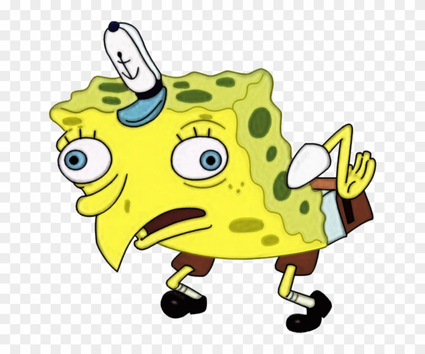 Better Resolution Mocking Spongebob By Ncognito-deviantart - Mocking Spongebob Transparent #437263