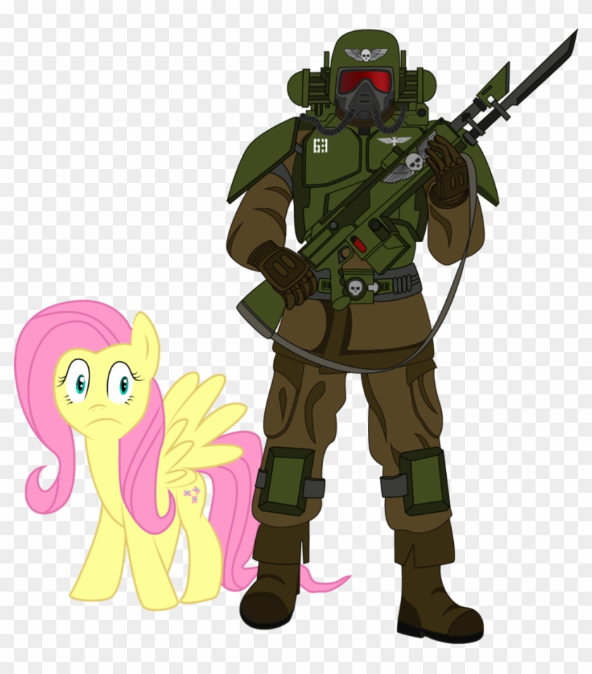 Commissarprower, Bayonet, Cadian Hostile Environment - Fluttershy #437276