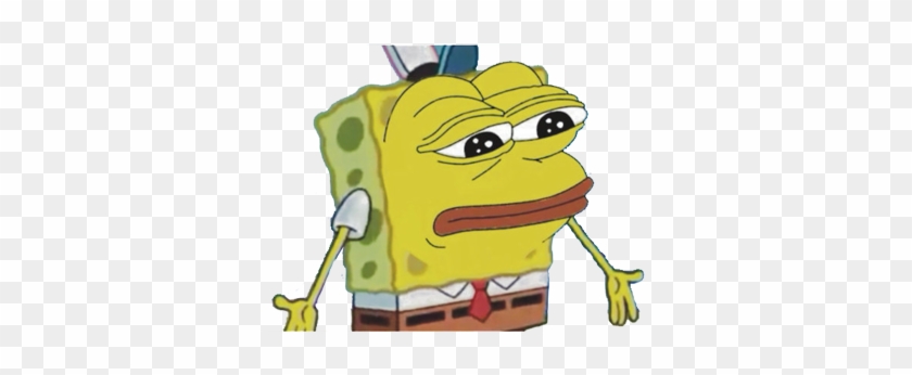 Spongebob - Spongebob Meme Pepe The Frog #437291