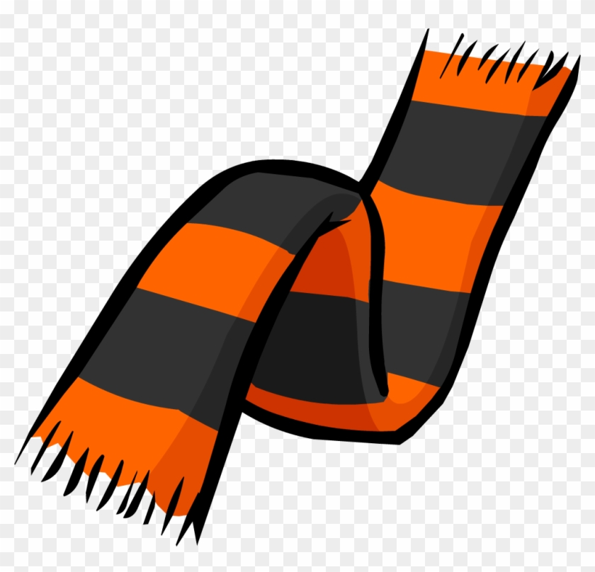 Halloween Scarf - Club Penguin Halloween Items #437317