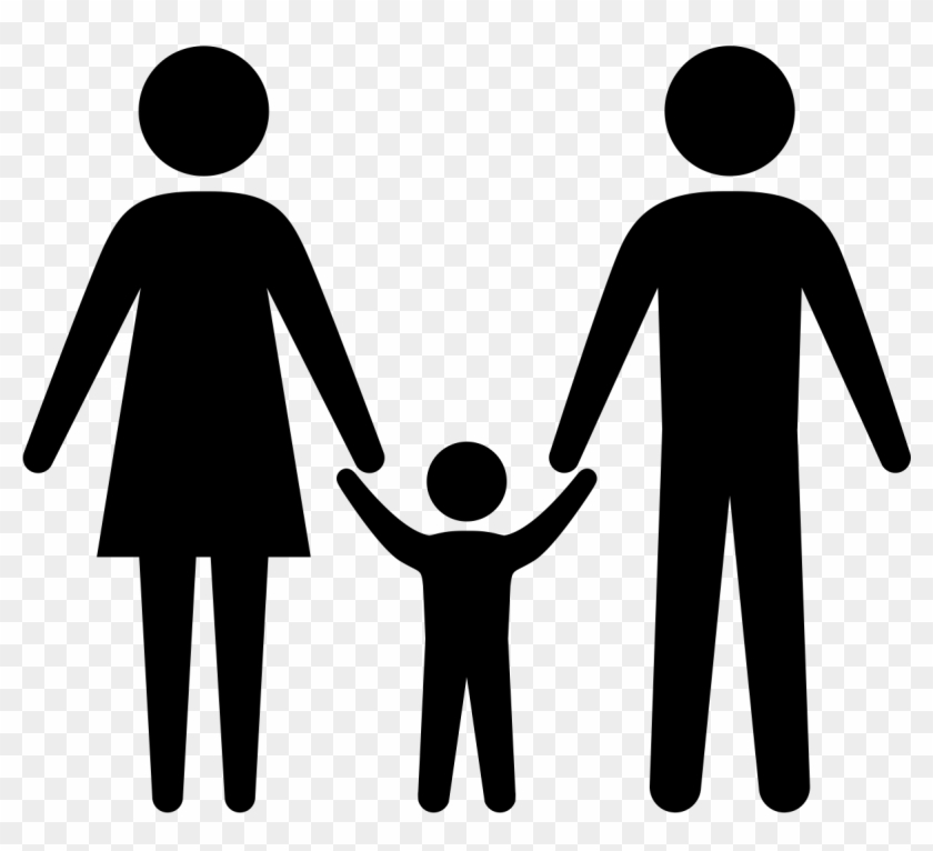 Life Insurance Health Insurance Clip Art - Family Holding Hands Silhouette #437479