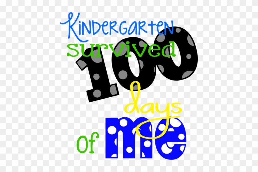 Kindergarten Survived 100- Boy - School #437549