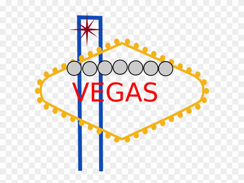 Las Vegas Clip Art Vegas Sign Free Download - Blank Vegas Sign Vector #437639