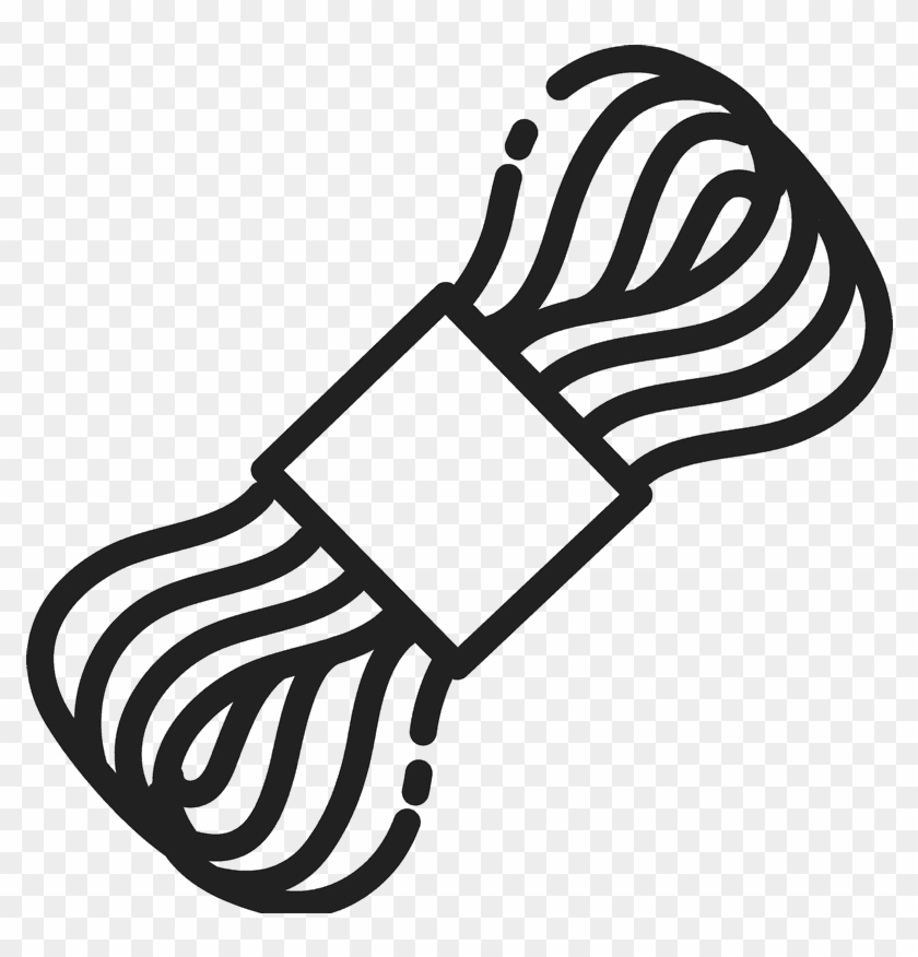 Yarn Icon Rubber Stamp - Postage Stamp #437655