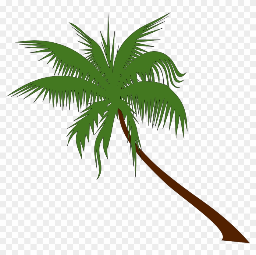 Christmas Palm Tree Clip Art Outline Free Palm Tree - Tissue Paper #437710