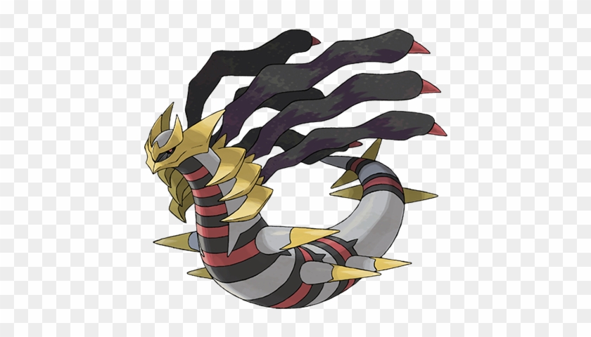 Pokémon With Ghost-type Alternate Formes - Giratina Origin Form Png #437766