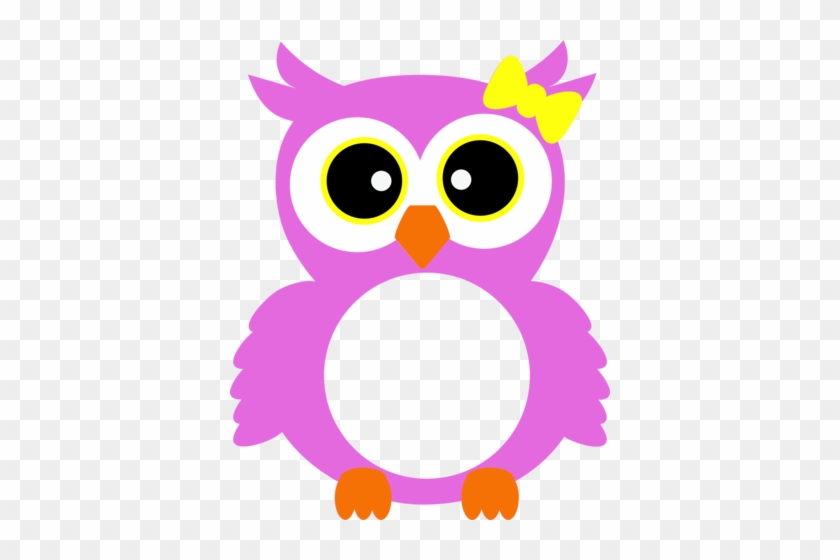 Owl- Monogram With Bow - Owl #437777