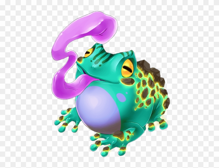 Blue Gobble Frog Transparent - Toad #437926