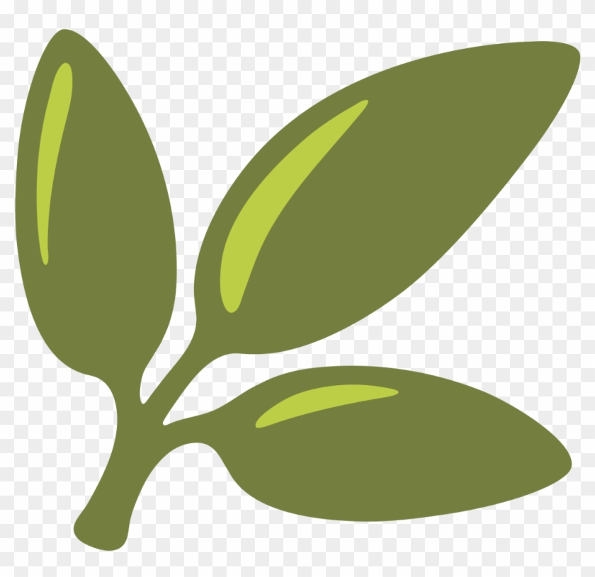 File - Emoji U1f33f - Svg - Herbs Emoji #437941