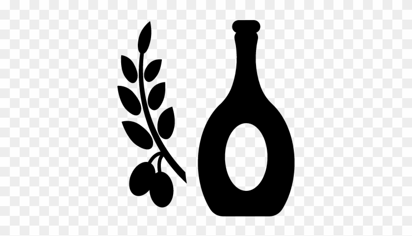 Olive Oil Vector - Aceite Icono #437952