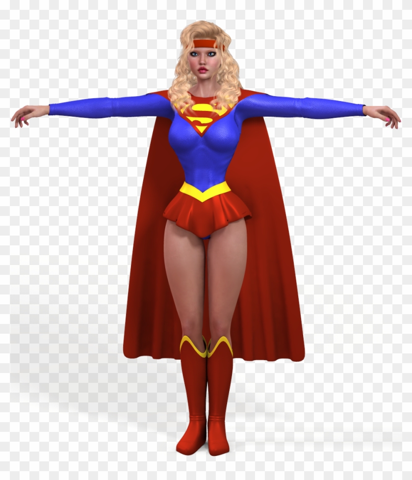 Supergirl Ver 2 Costume Preview By Terrymcg - Cape #437976