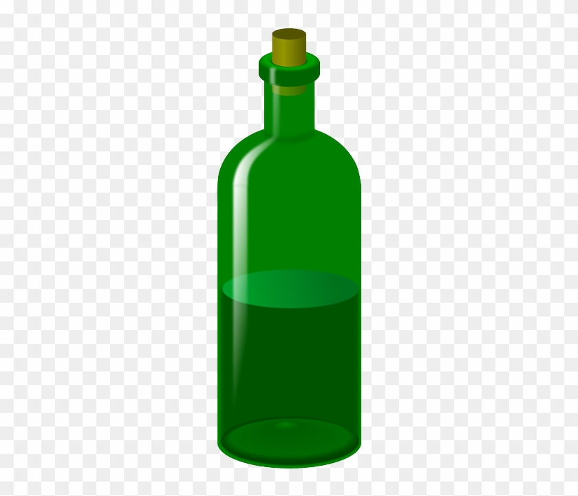 Wine, Wine Bottle, White Wine, Alcohol, Green - Glass Bottle #438060