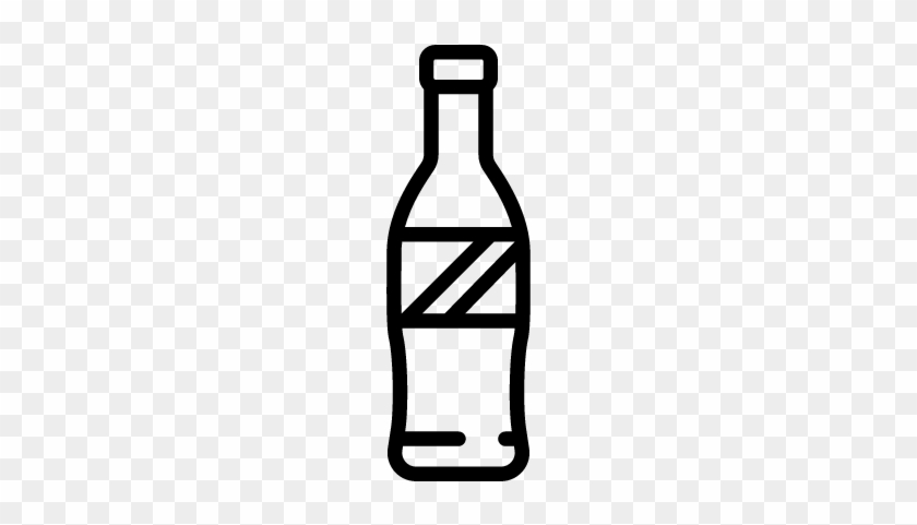 Coke Bottle Vector - Cola Bottle Outline Transparent #438097